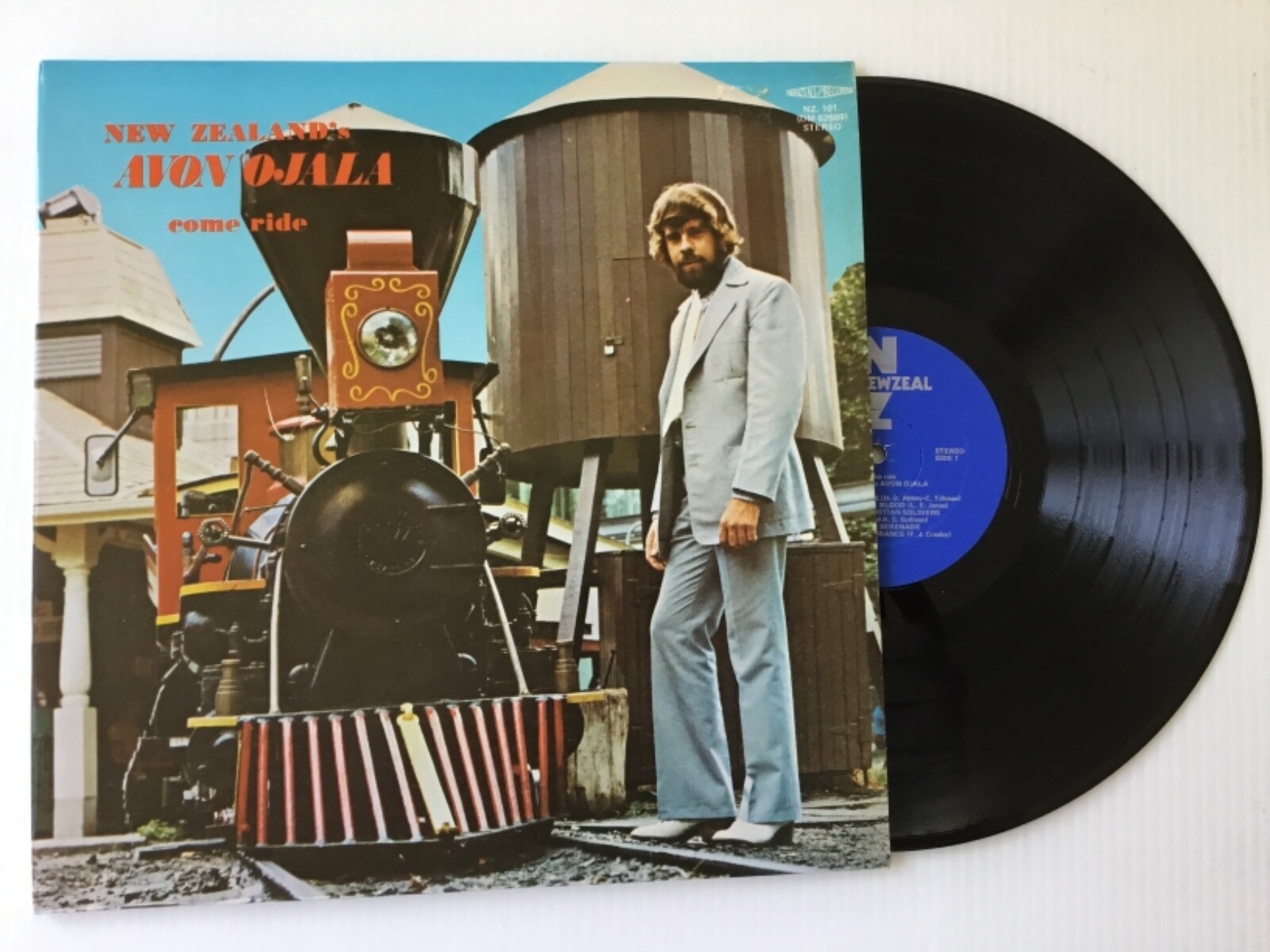 New Zealand’s AVON OJALA: come ride vinyl LP+bonus CD TESTED
