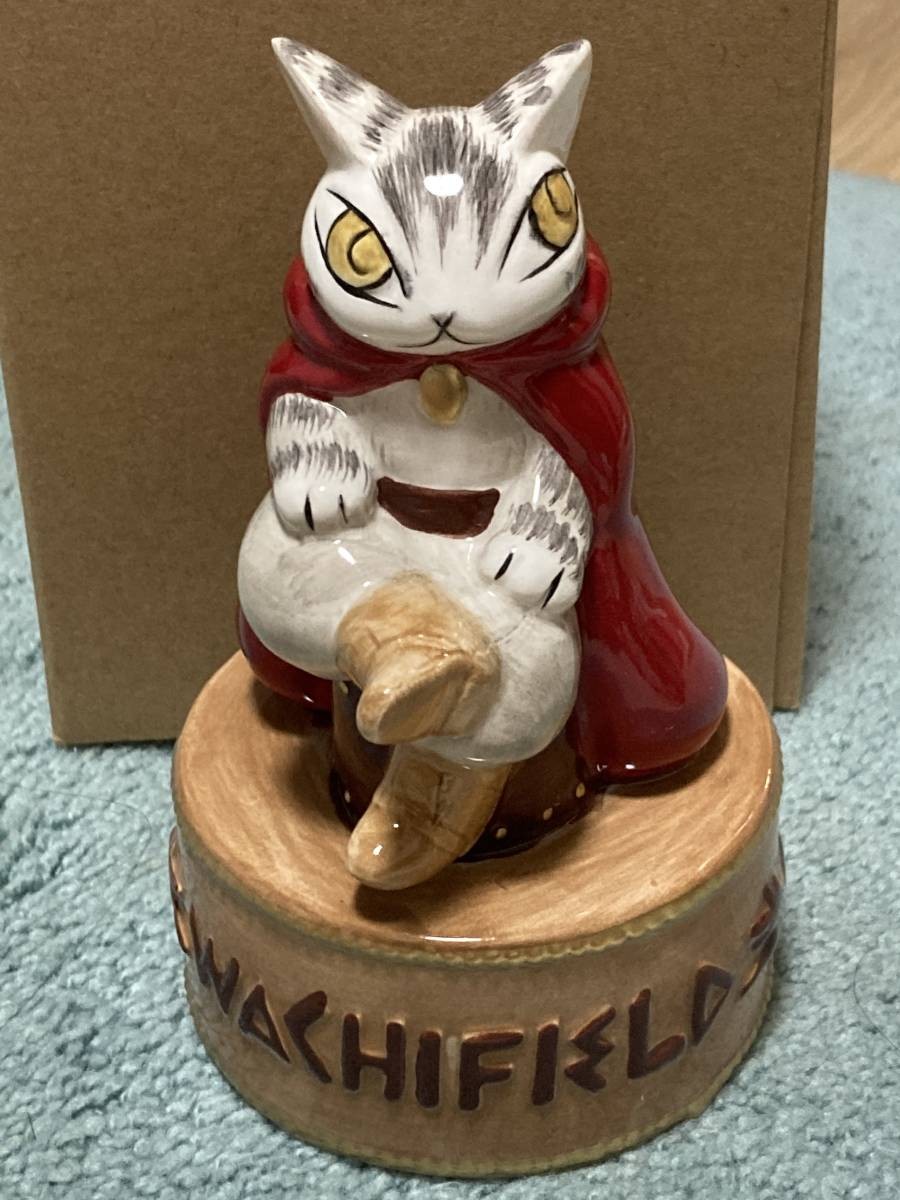Wachifield Dayan Music Box Figurine Collectible Japan 5.1 inches