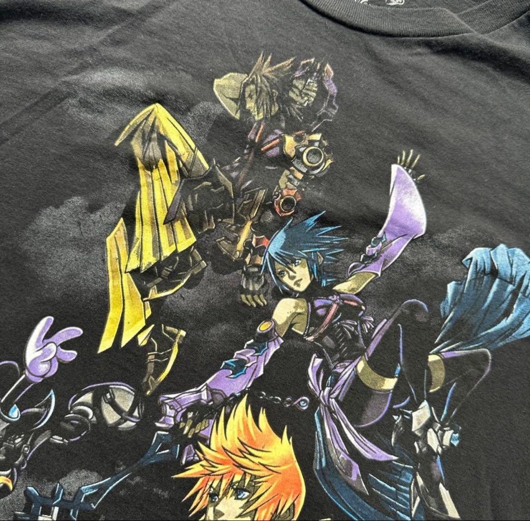 Rare [L] Kingdom Hearts By Sleep T-shirt Overseas Official