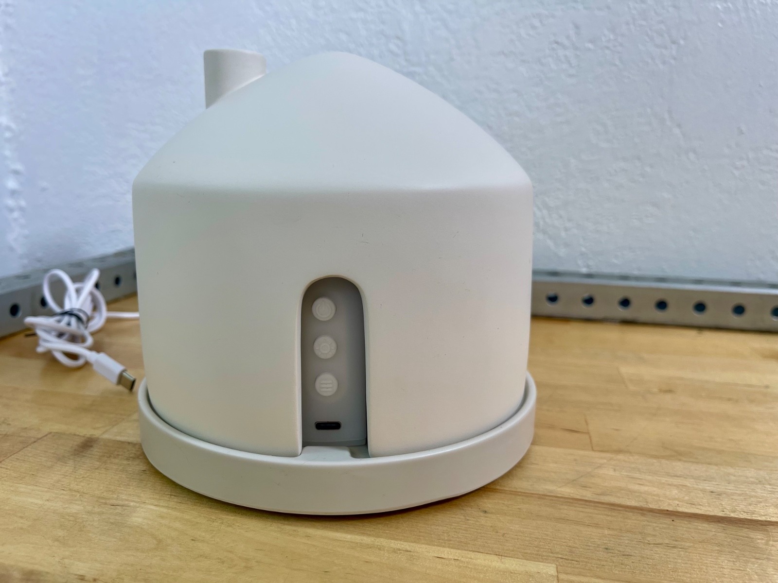 Umbra Casita Essential Oil Diffuser Sand LED Aromatherapy Auto Shut-Off