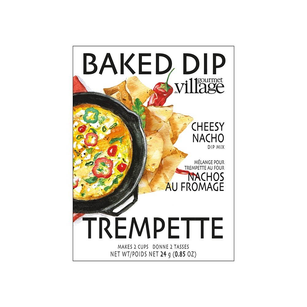 Gourmet du Village Cheesy Nacho Dip Mix, Baked Dip Seasoning