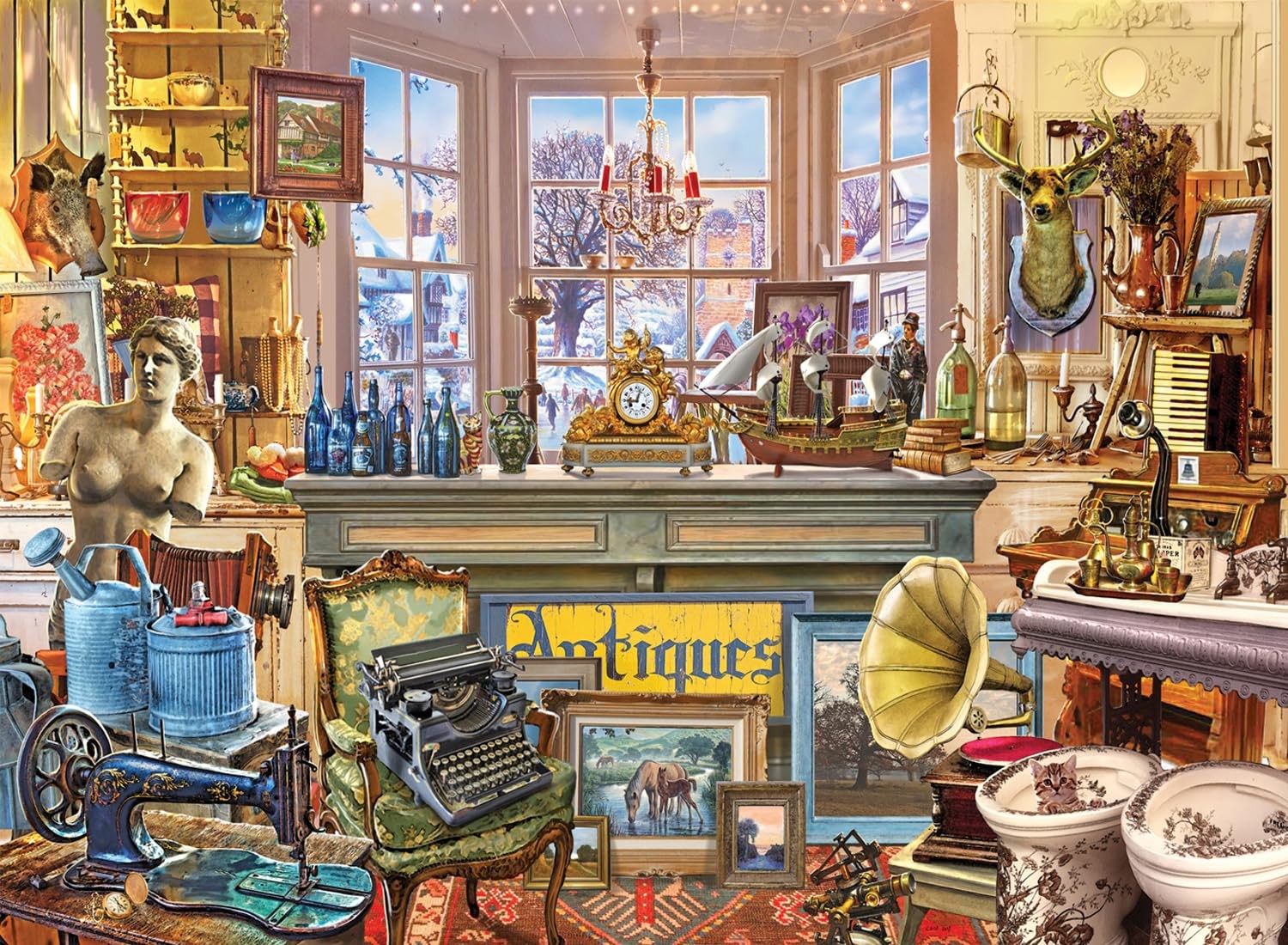 Anatolian Puzzle – Antique Shoppe, 1000 Piece Puzzle, 1148
