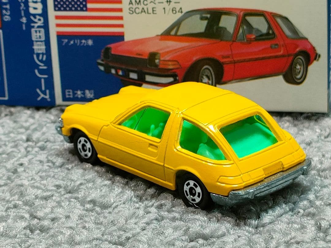 Blue box Tomica F14 AMC Pacer Good condition Made in Japan Dead stock