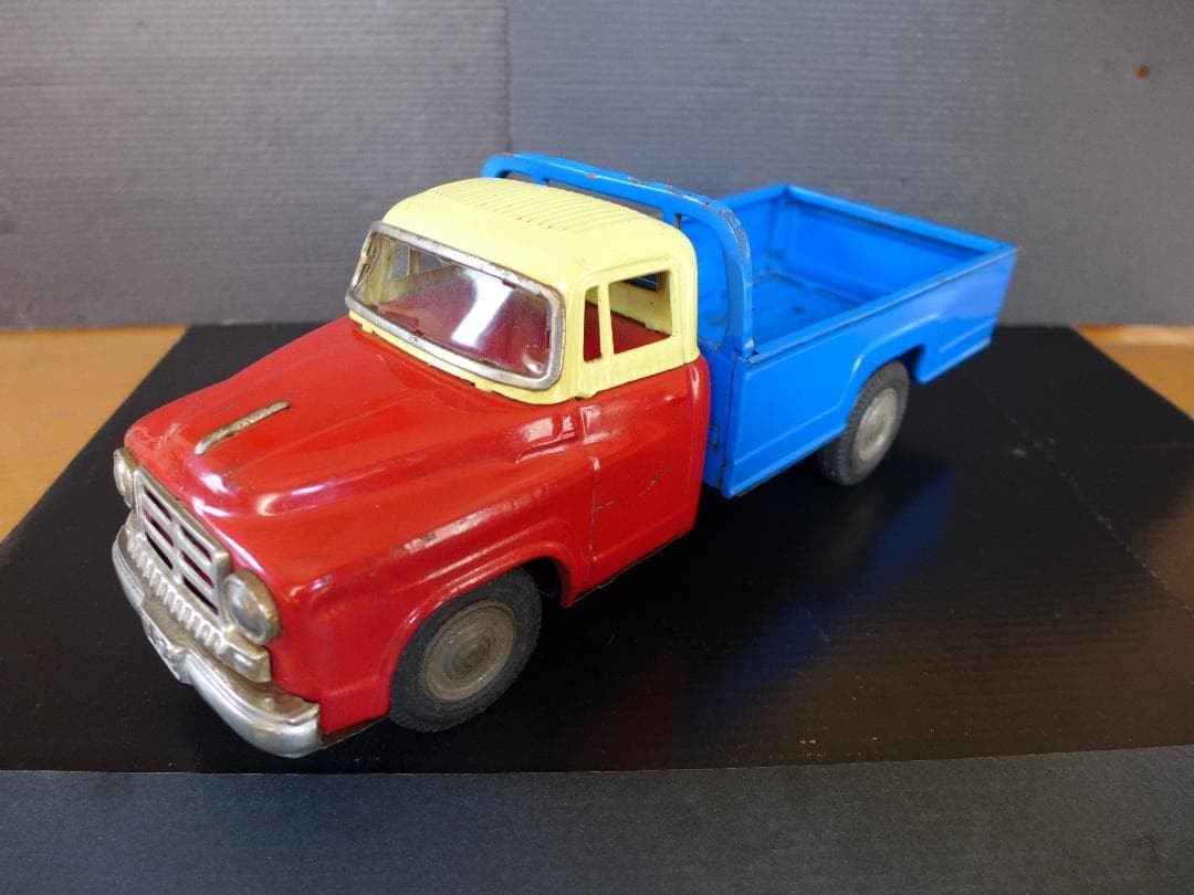 Period item Nissan Junior Truck Tin Car Yonezawa Toys Made in Japan Showa Retro