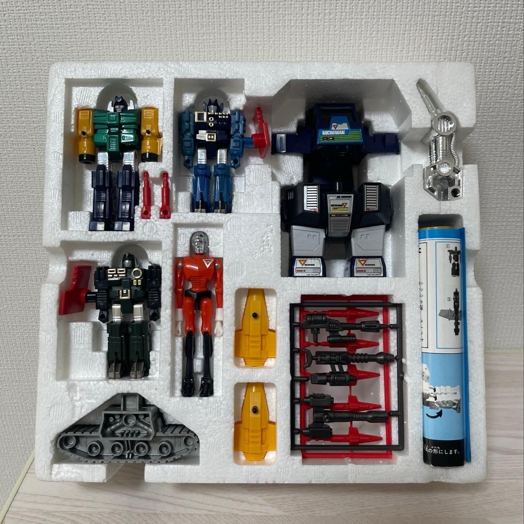 Micro Robot 7 Three Walker Takara Figure