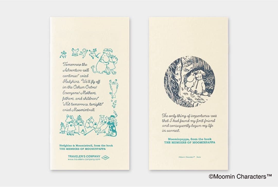 Brand new, unopened Traveler’s Notebook Limited Edition Set: MOOMIN – Papa&#