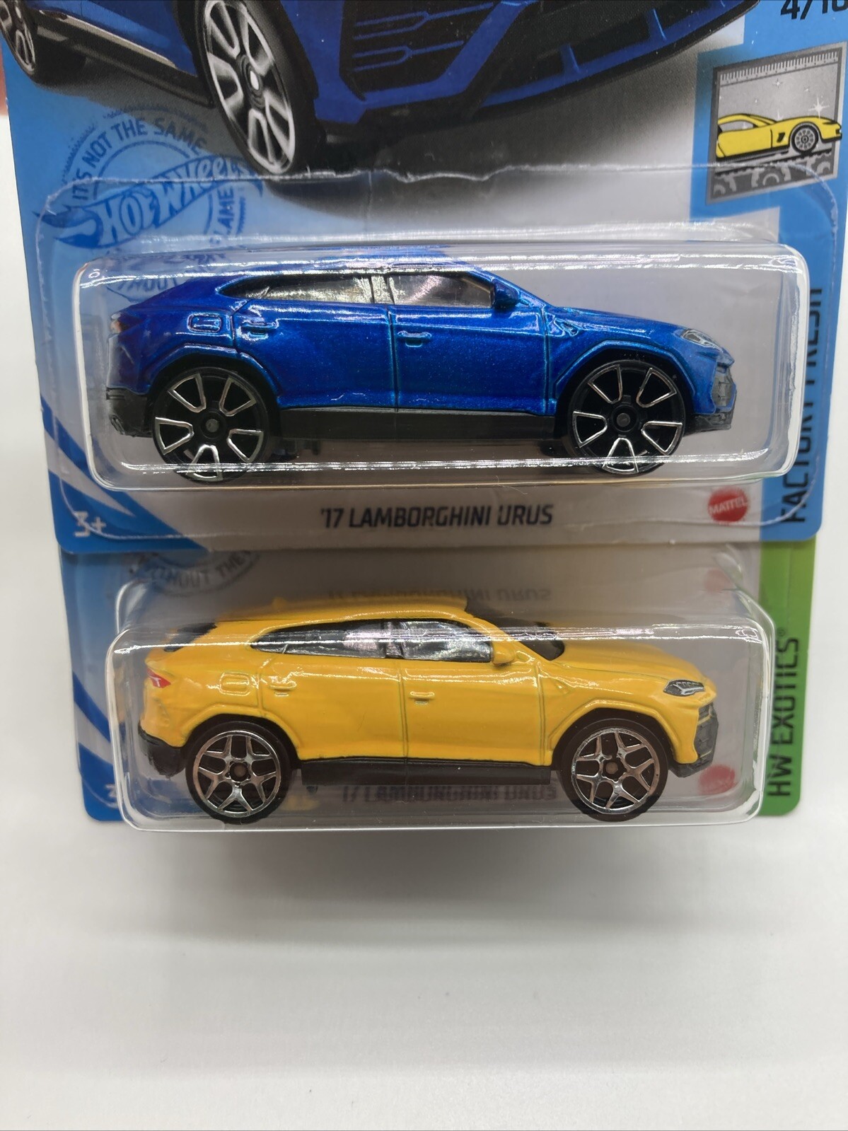 HOT WHEELS ’17 LAMBORGHINI EXOTICS #213 & #64 (Lot Of 2)