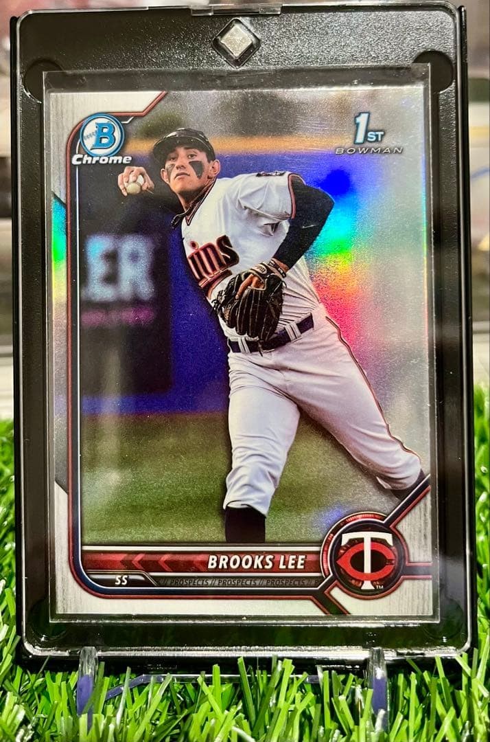 Brooks Lee Autographed Baseball Card Set of 5 Topps 2022 MLB Draft#8 Rookie