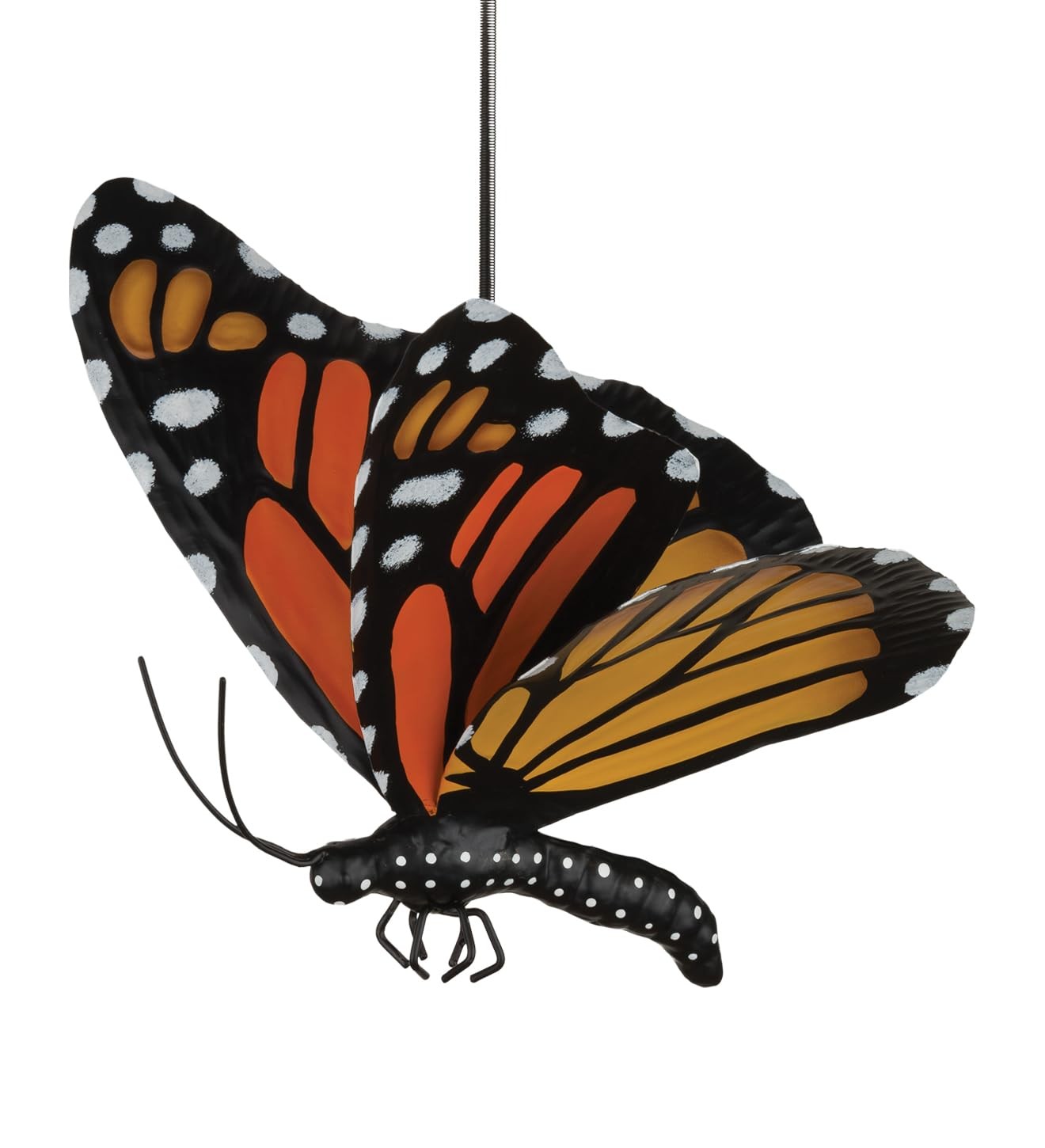 Regal Art & Gift Butterfly Bouncie Monarch, Hand Painted Decor