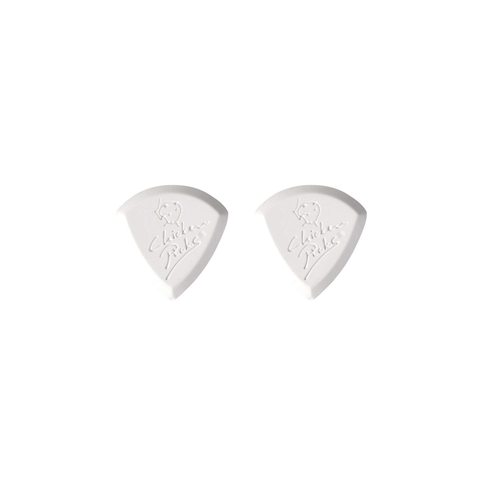 Chicken Picks Badazz III 3.2 mm Plastic Clear Guitar Pick Set for Guitar