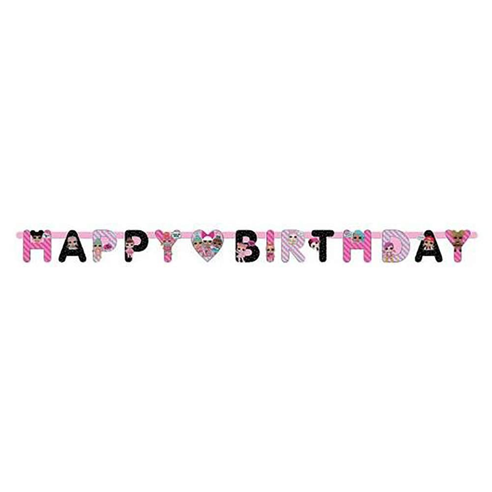 Birthday Jointed Banner – 5.5′ | LOL Surprise | 1 Pc