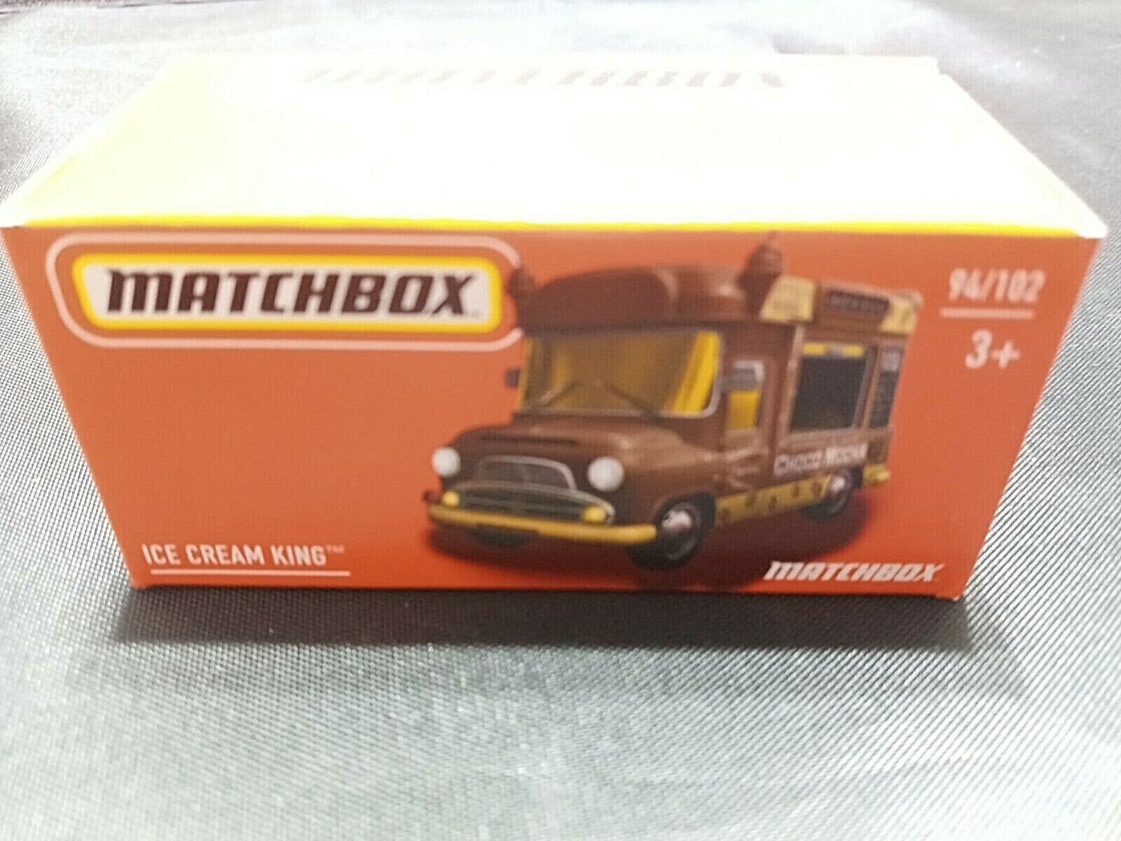 2022 Matchbox Power Grabs Ice Cream King Truck 94/102 Boxed Diecast New Release