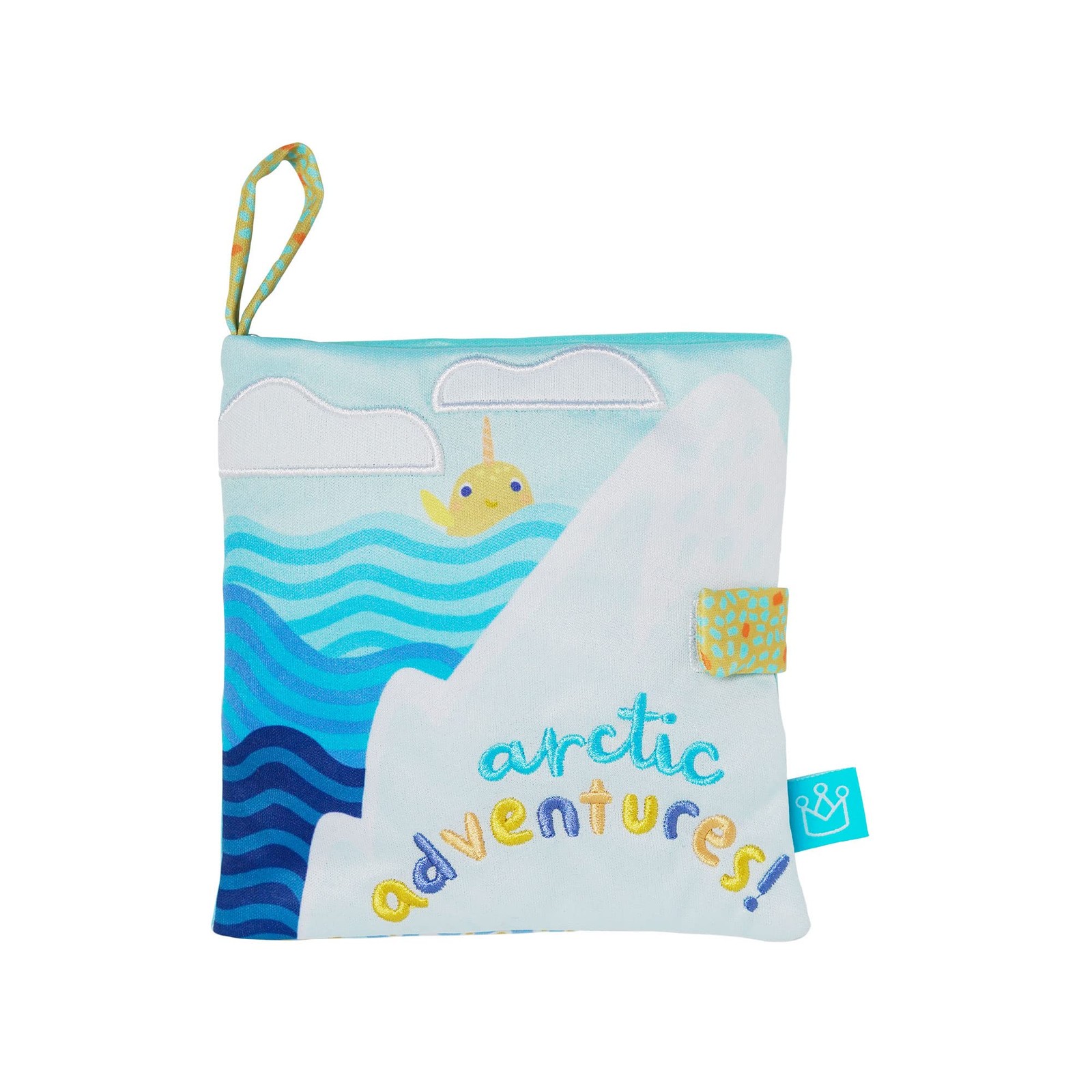 Manhattan Toy Arctic Adventure Soft Bath Time Activity Book for Infants Toddlers