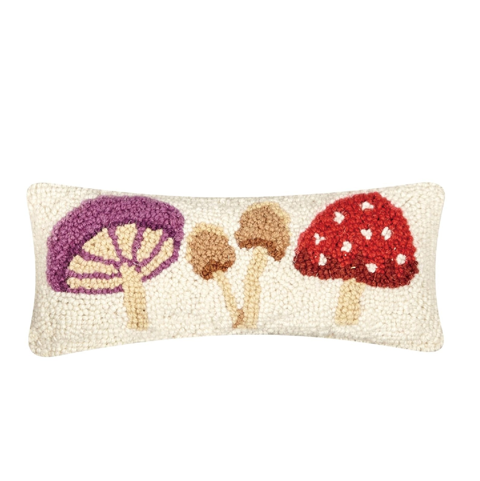 Peking Handicraft 30TG968C05OB Mushrooms 5″ x 12″ Pillow