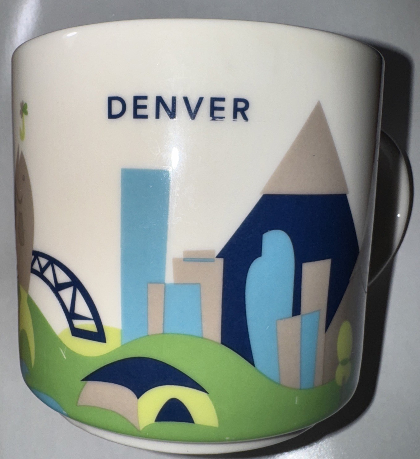 COOL BEANS BLOWOUT: Starbucks YOU ARE HERE Mug Denver PRE-FILLED On High ;- )