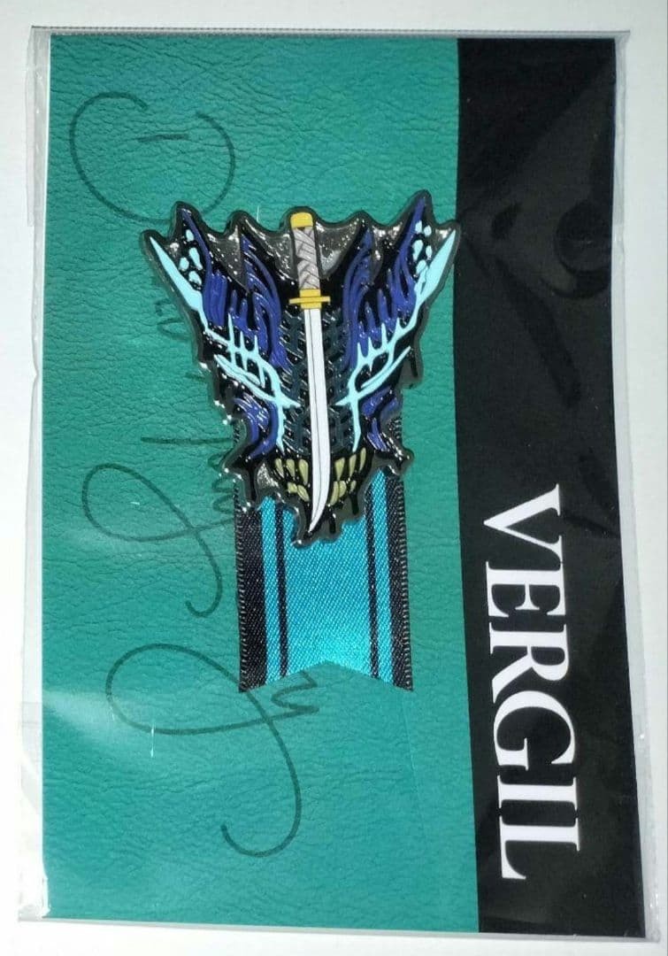 Devil May Cry Virgil Emblem Brooch Capcom Store Used Collectible