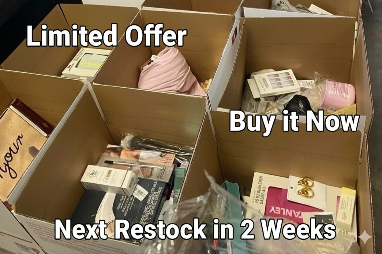 Assorted Liquidation Lot | Amazon, Walmart