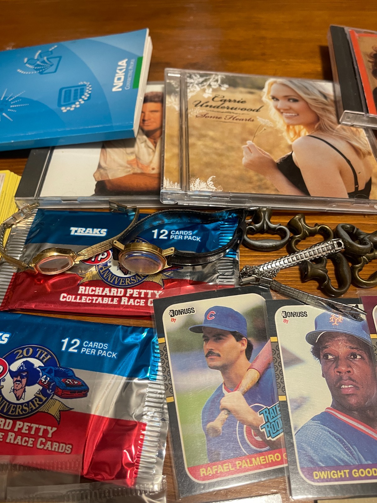 Vintage Junk Drawer Lot – PACKS, BASEBALL , BASKETBALL Cards, GPK, CDS, Pokémon