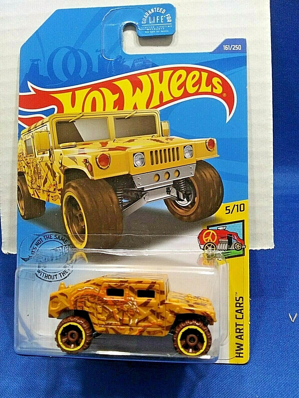 Hot Wheels Humvee HW Art Cars #5/10 Diecast 1:64 Scale New Must See!