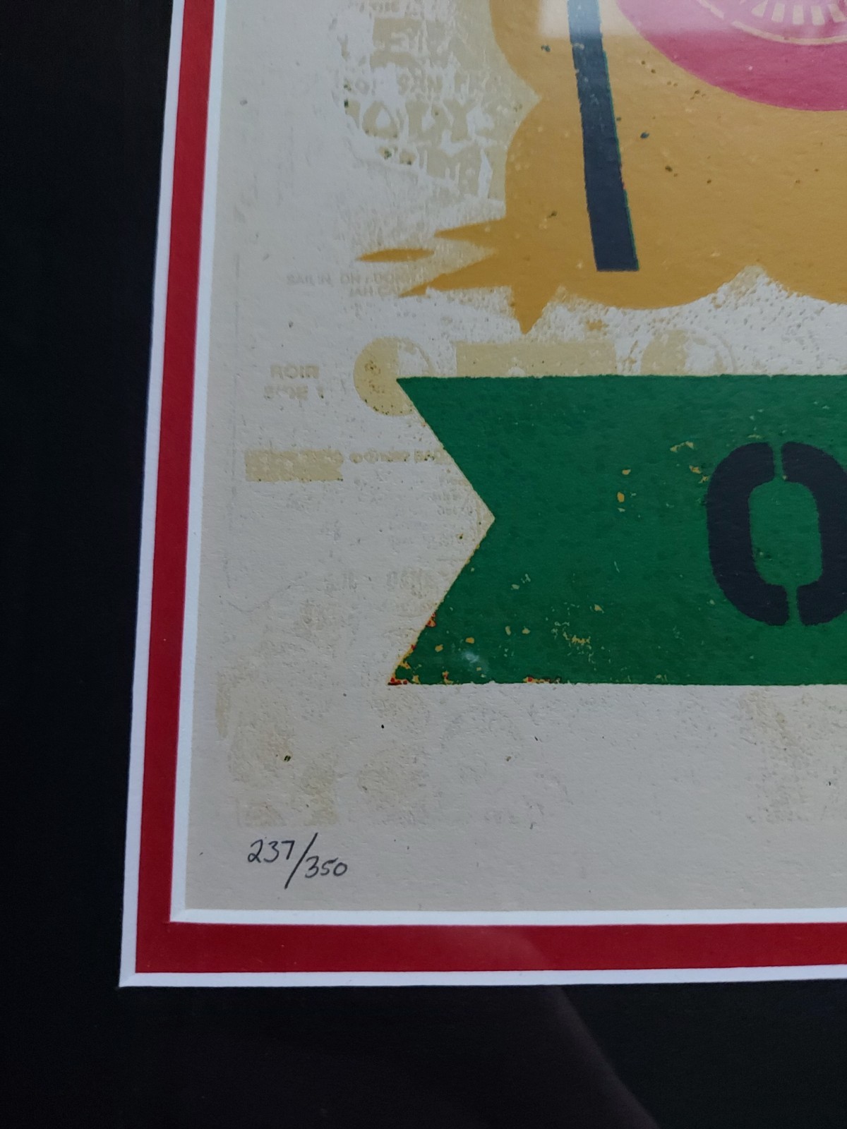 Bad Brains Obey Shepard Fairey Limited 237/350 Screenprint Punk Poster 18×24″