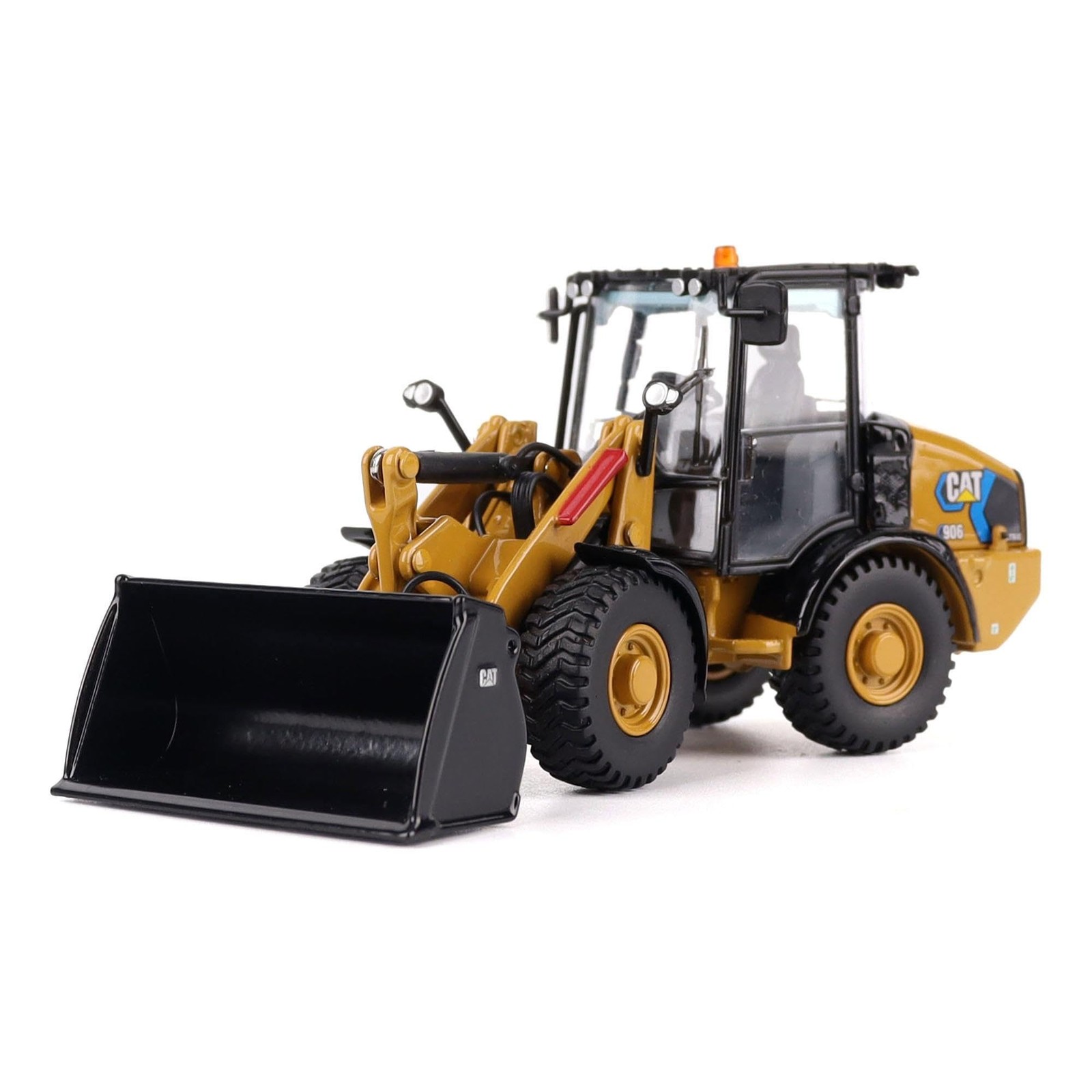 Diecast Masters 906 Compact Electric Wheel Loader 85772 Plastic Yellow 75in 4