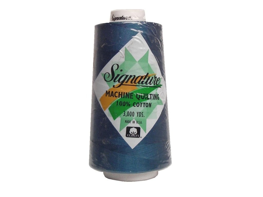 Signature Tumblers Thread Cotton Qlt 40wt 3000yd Notion Teal Standard Functional