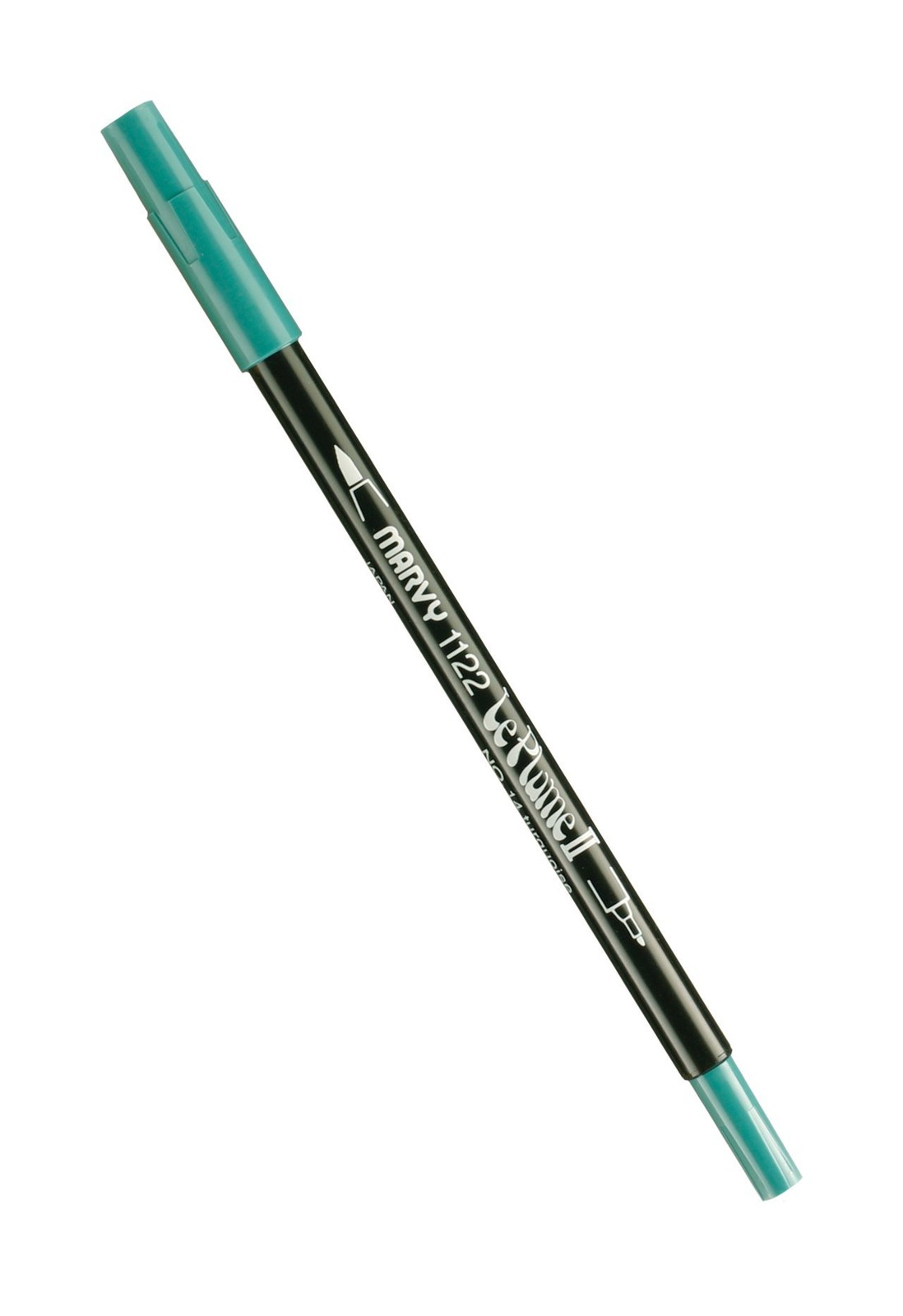 Uchida Le Plume II Marker Pen, Extra Fine Tip, Turquoise