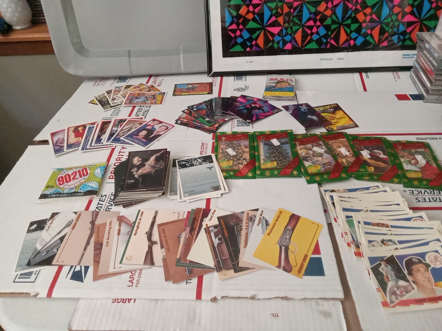 Estate Sale Find Of Vintage 100s Of Cards From The 1990s! See Pics! T1#383
