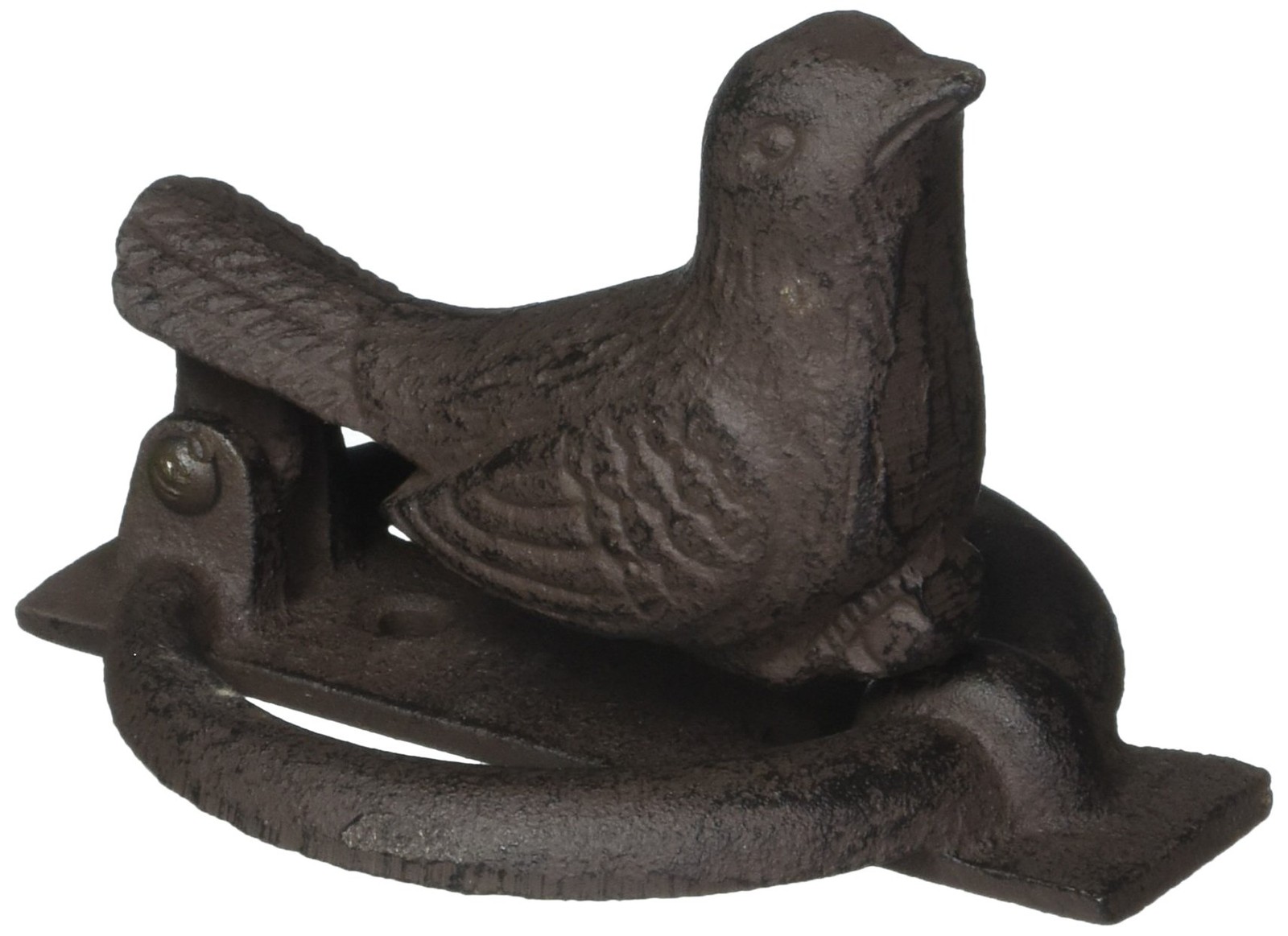 Esschert Design LH235 Series Bird Door Knocker, Antique Brown