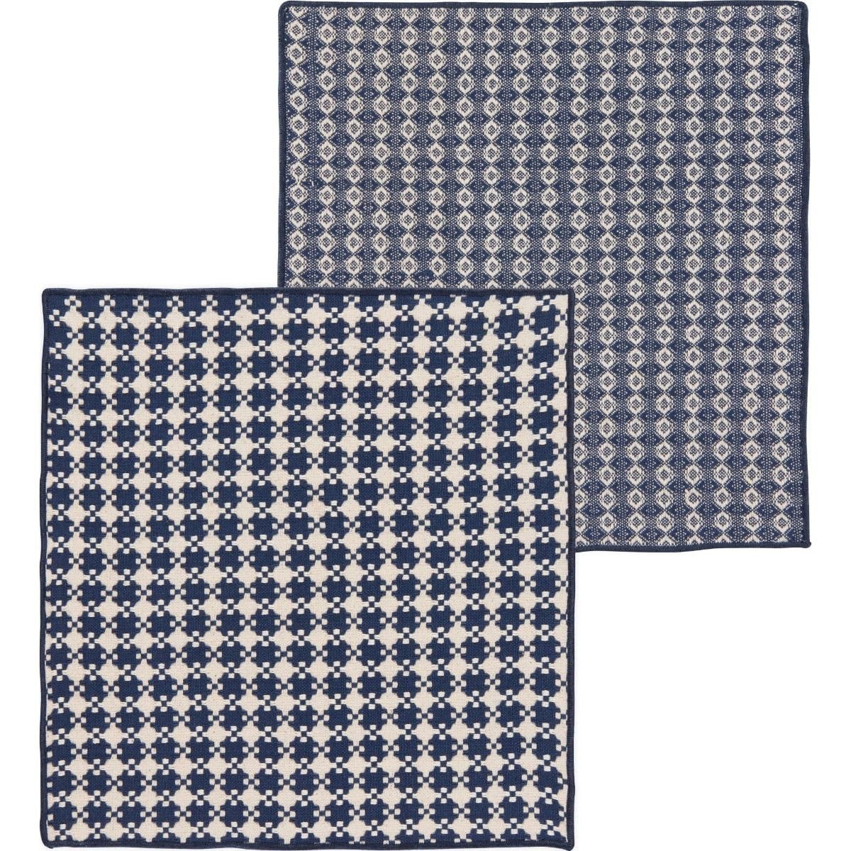 Danica Heirloom Kitchen Towel Dishcloth Set of 2 – Midnight, Cotton