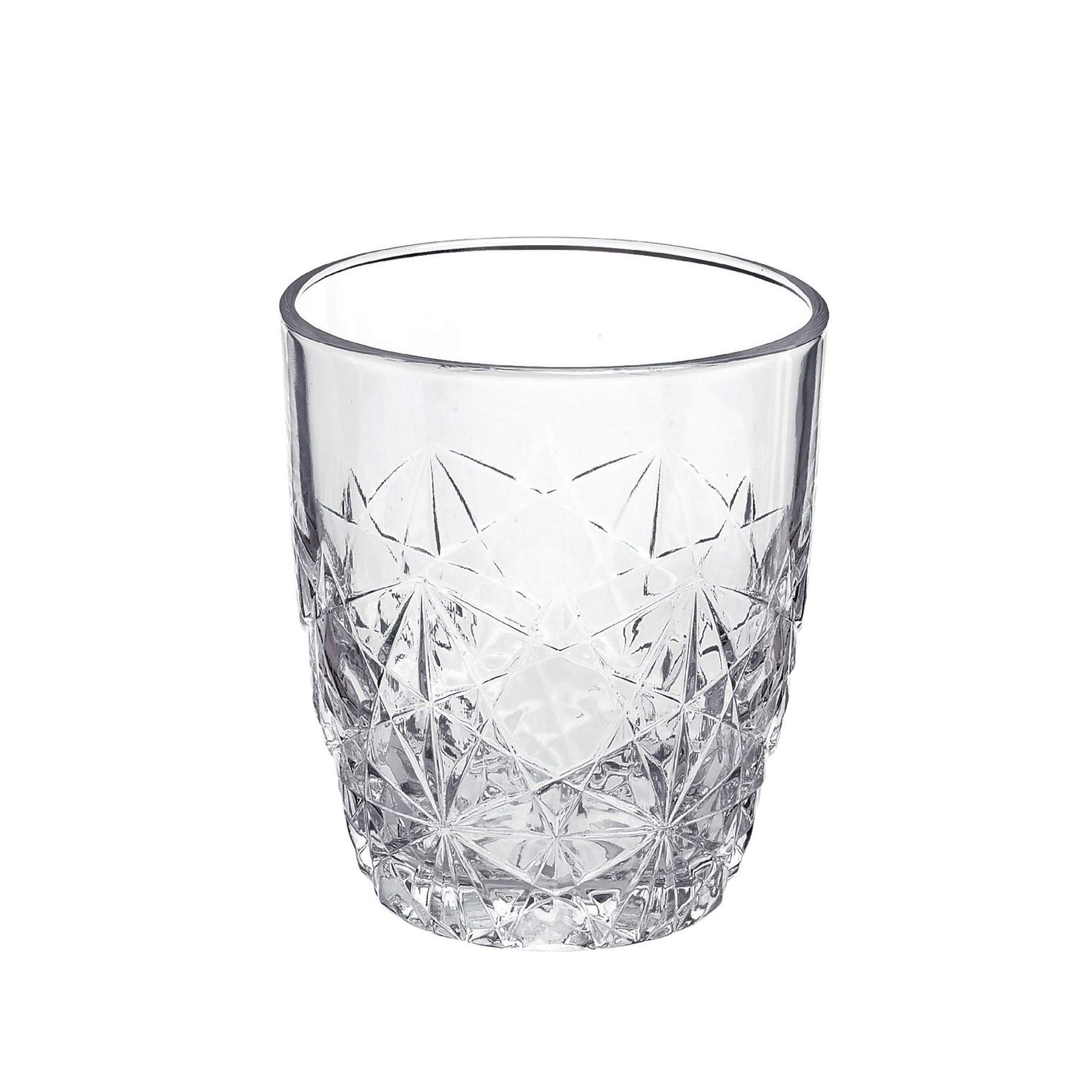 Bormioli Rocco Double Old Fashioned 6 Piece Glass Multicolor Set of Standard