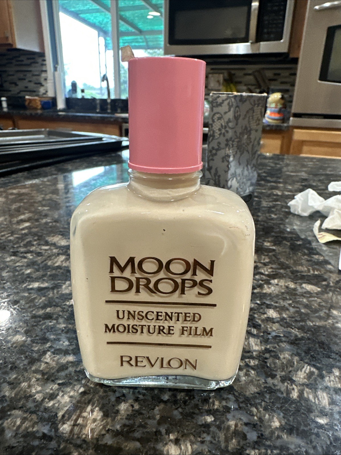 Vintage Revlon Moon Drops unscented moisture film 5 fl oz HTF Discontinued