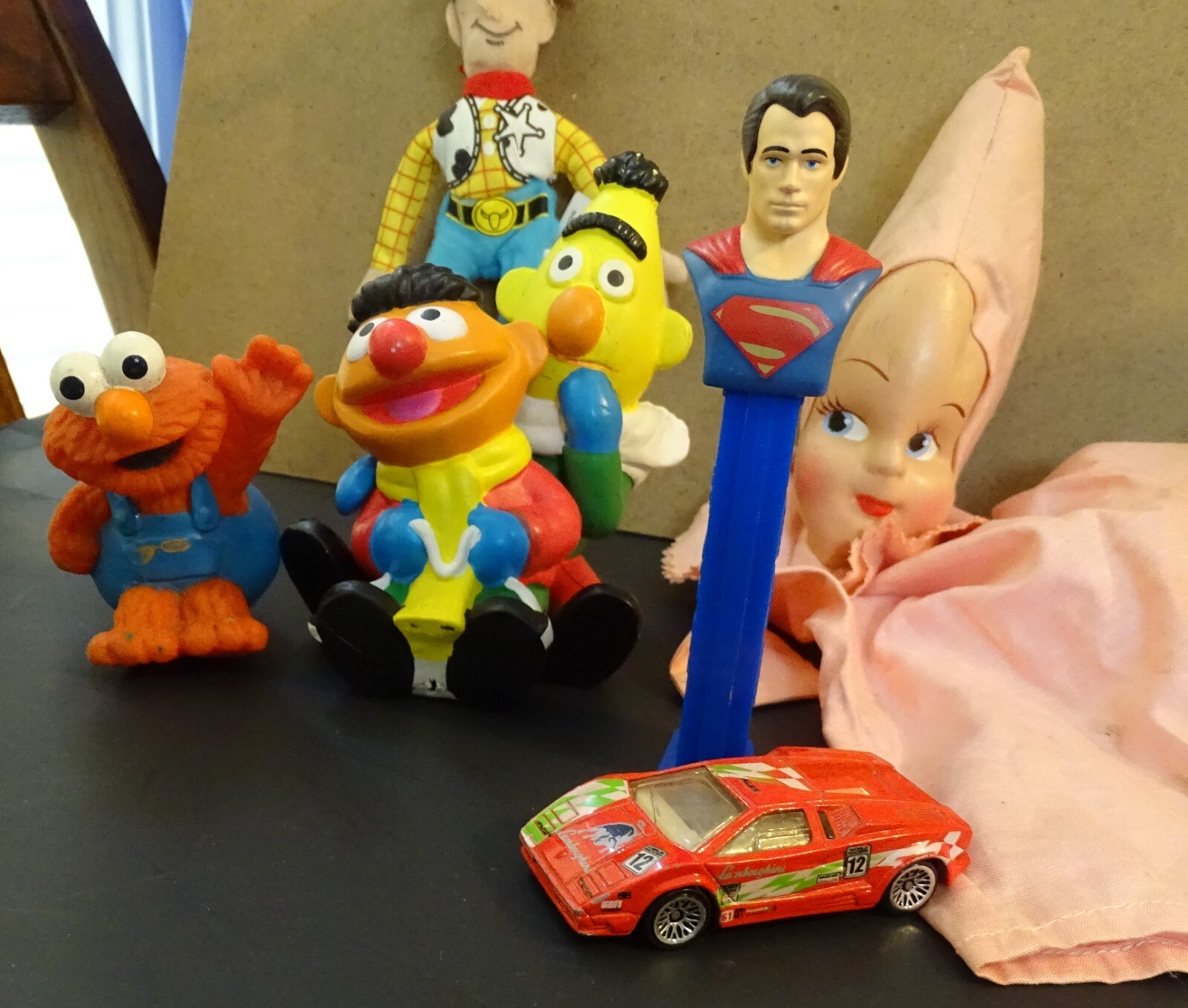 Odd Lot of Toys from an Estate Sale – Pixie Puppet, Disney Ice Cream Scoop, etc.