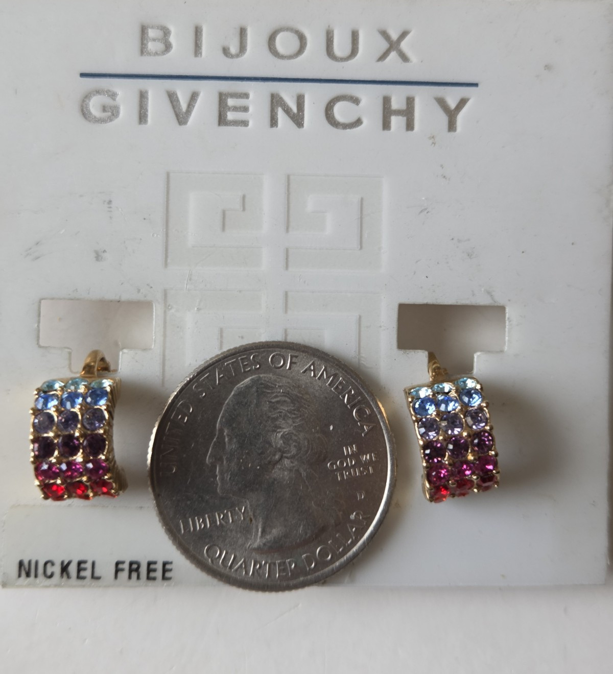 USA 4th of July Jewelry Lot Napier Flag Pins Givenchy Earrings Silver Necklaces