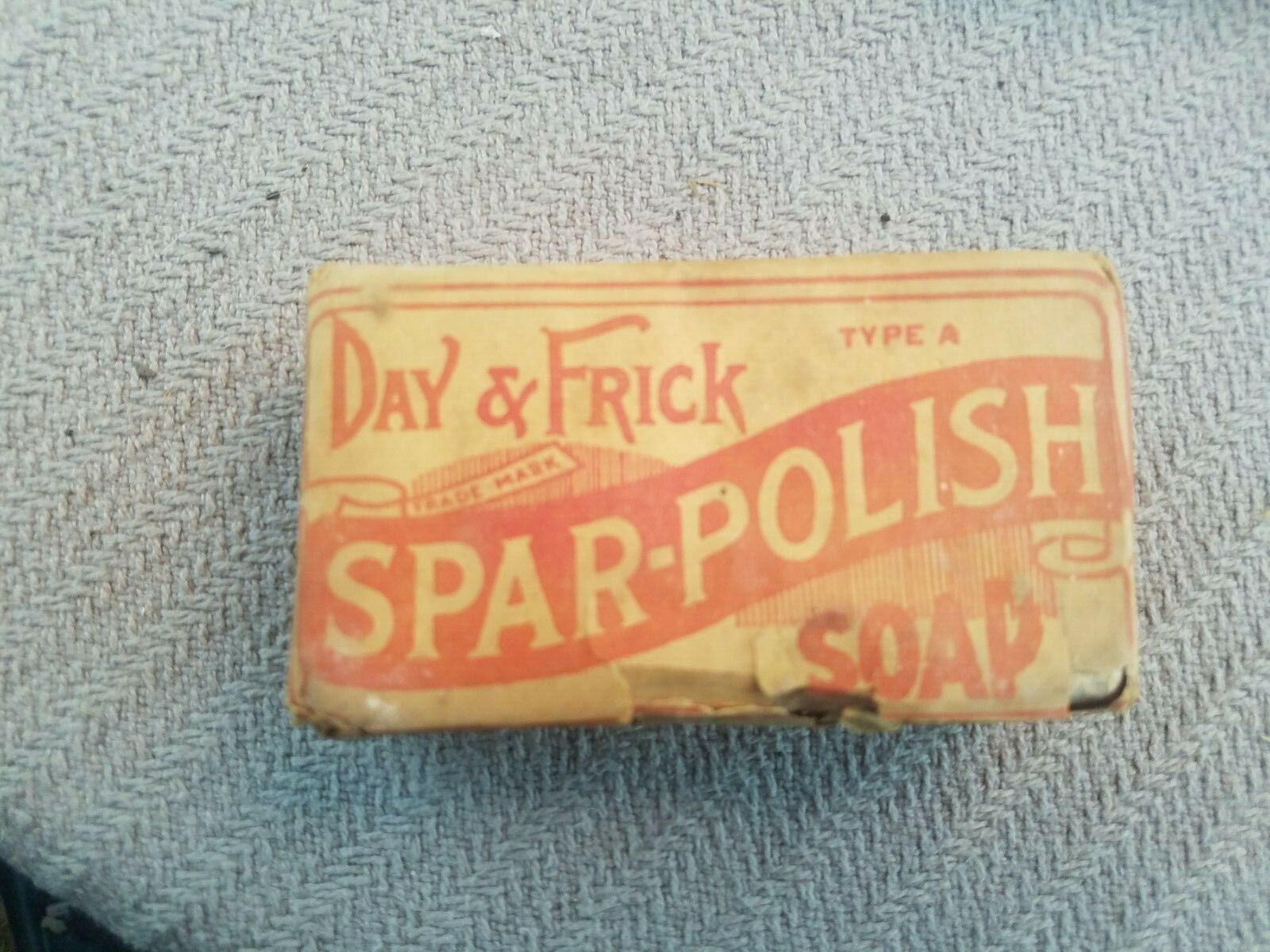 Lot of 5 Antique/Vintage tins and boxes Dance floor wax Candies Mace soap