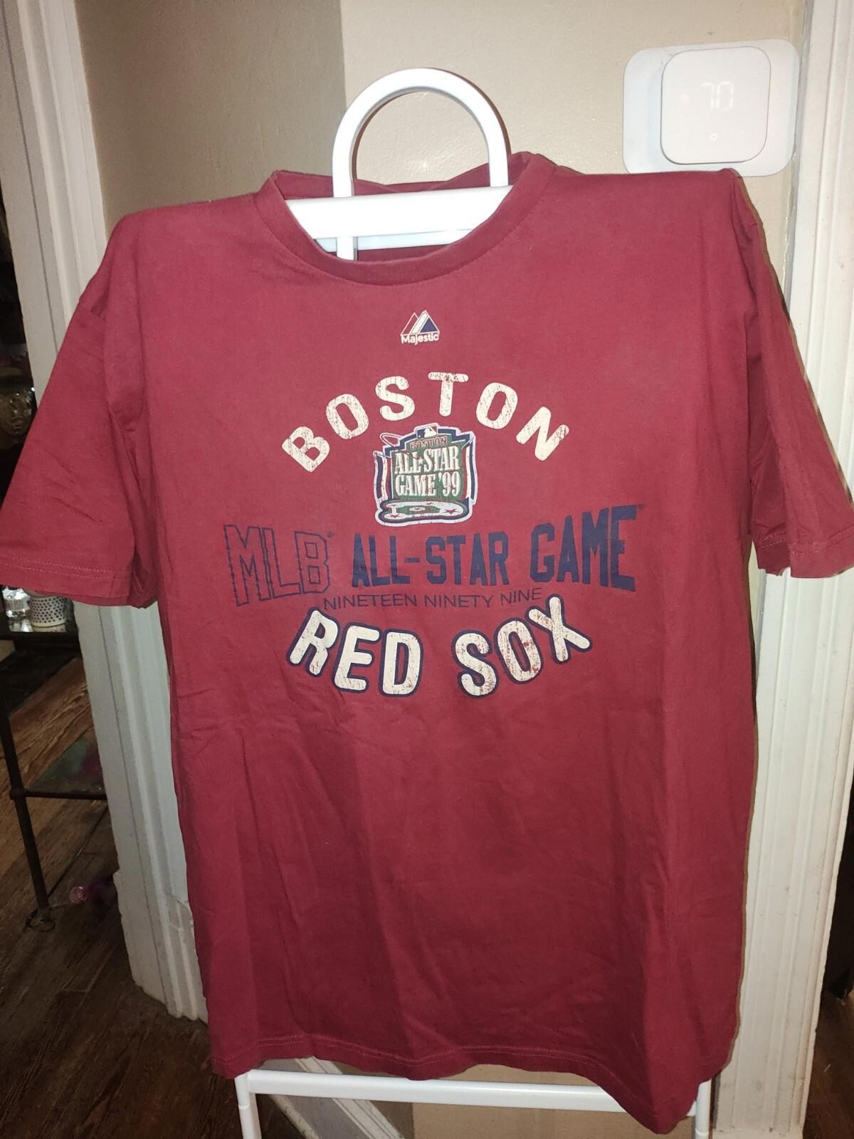 Vintage – Boston Red Sox – 1999 All Star Game T-Shirt – Red – Majestic XL
