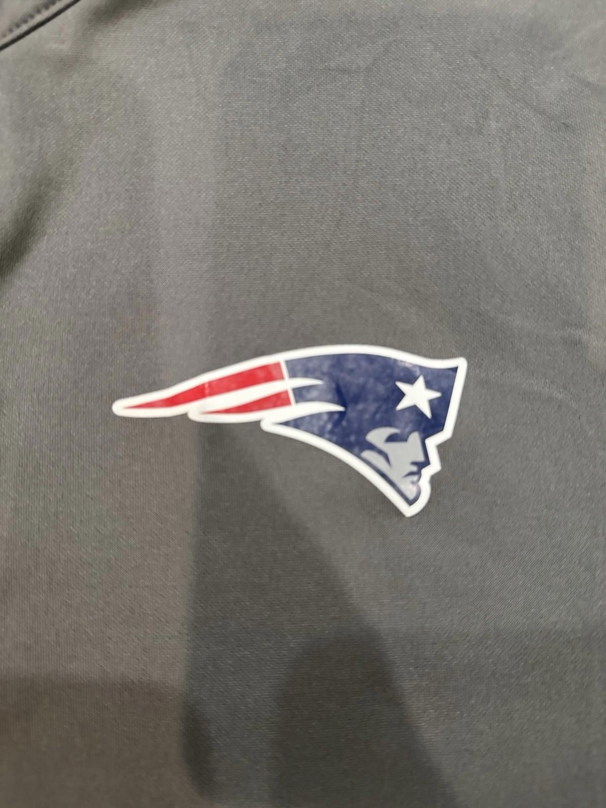 Majestic Patriots Thermal Base Pullover Sweat Shirt 2XL