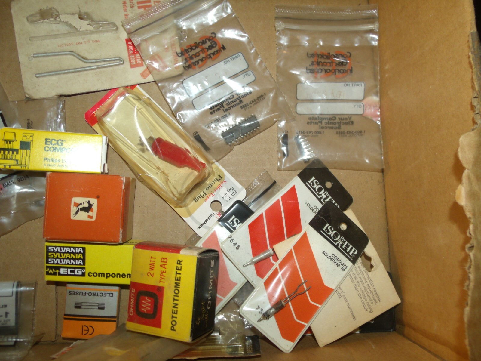 Vintage Junk Drawer Lot Radio Repair