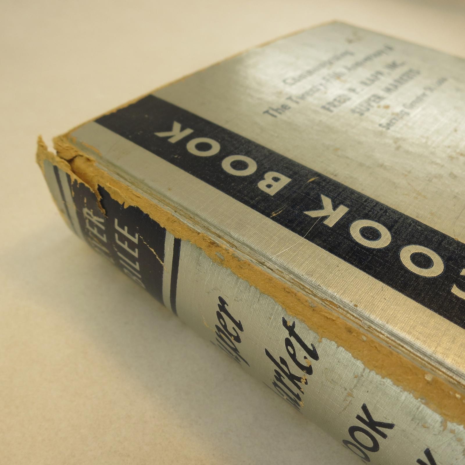 Super Market Cook Book 25th Anniversary Silver Jubilee Hardcover 1955