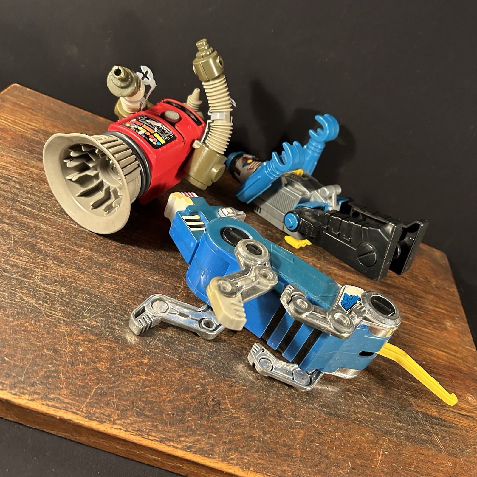 Vintage Toy Lot (3) Robot Action Figure Space Sci-Fi