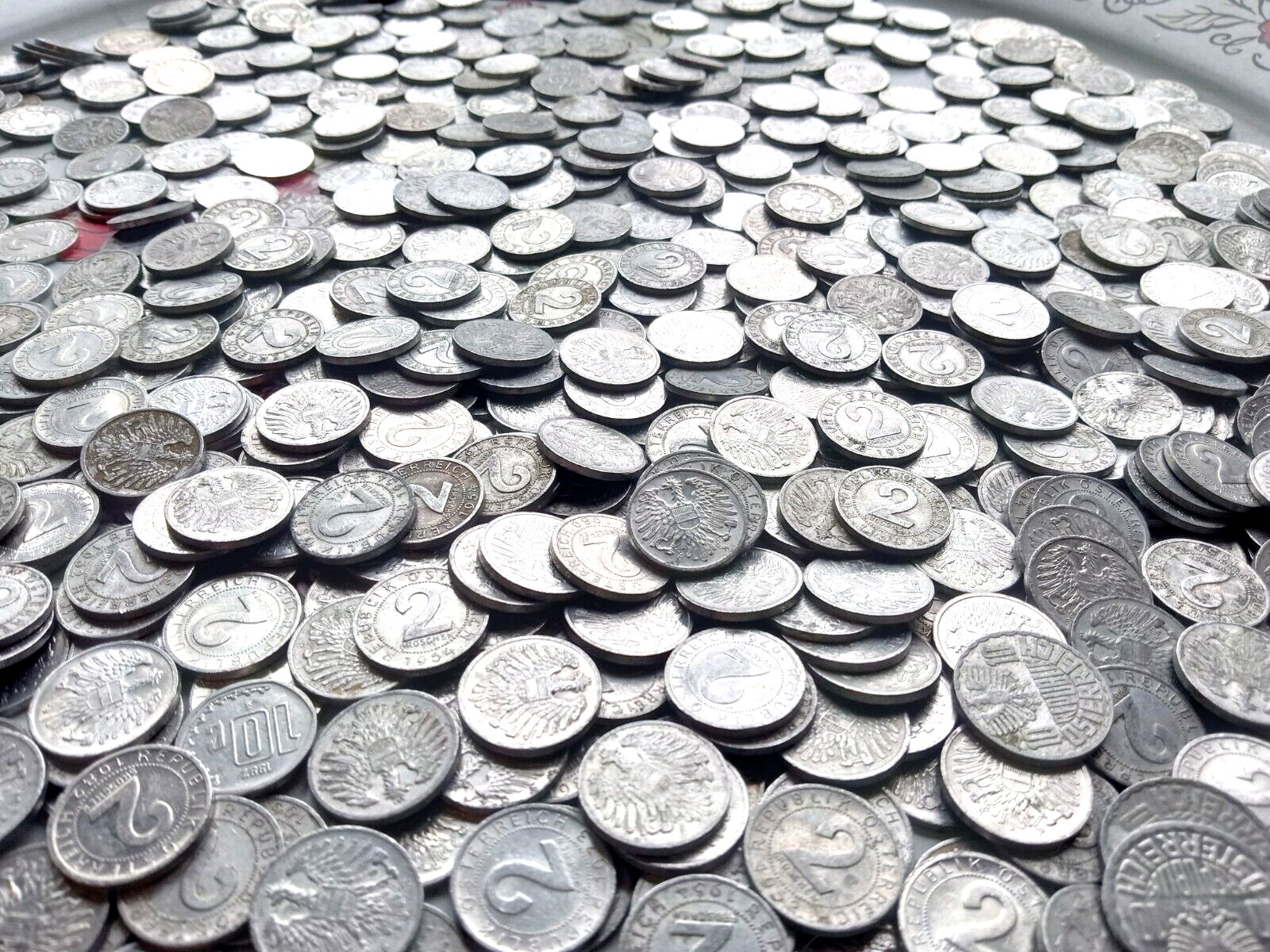 2 pound lot of Jewelry, Coins, Watches, Trinkets Only – Estate closeout mix#MU0