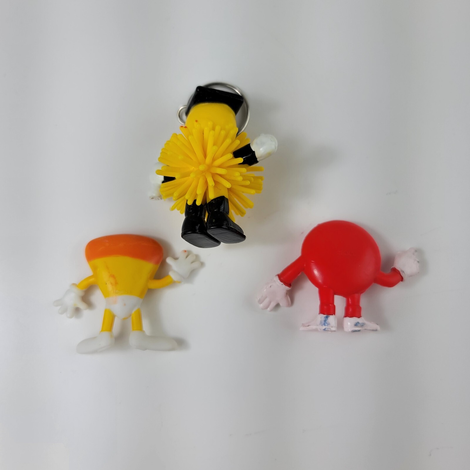 Y2K Toy Junk Drawer Lot Pocket Etch A Sketch Tops Oreo Bendy Man Key Chain AS IS