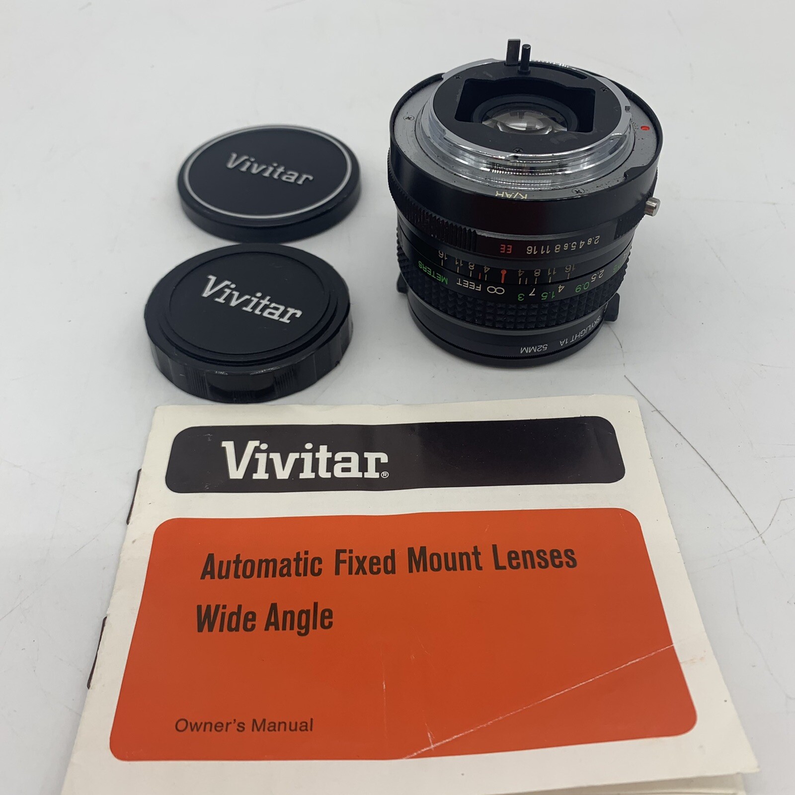 VTG Vivitar Auto Wide Angle Manual Focus 24mm 1:28 No 37809935
