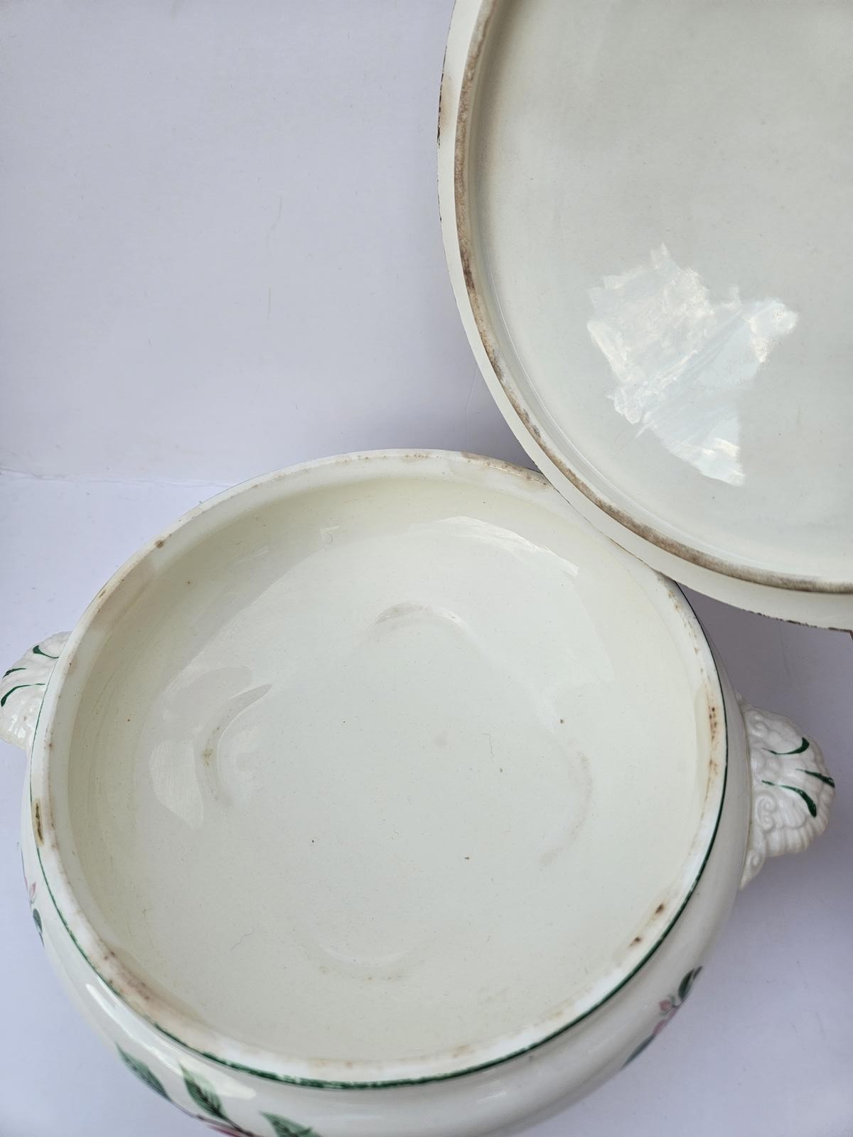 Vintage Homer Laughlin Nautilus “Apple & Blossom” Lidded Serving Dish – Chips