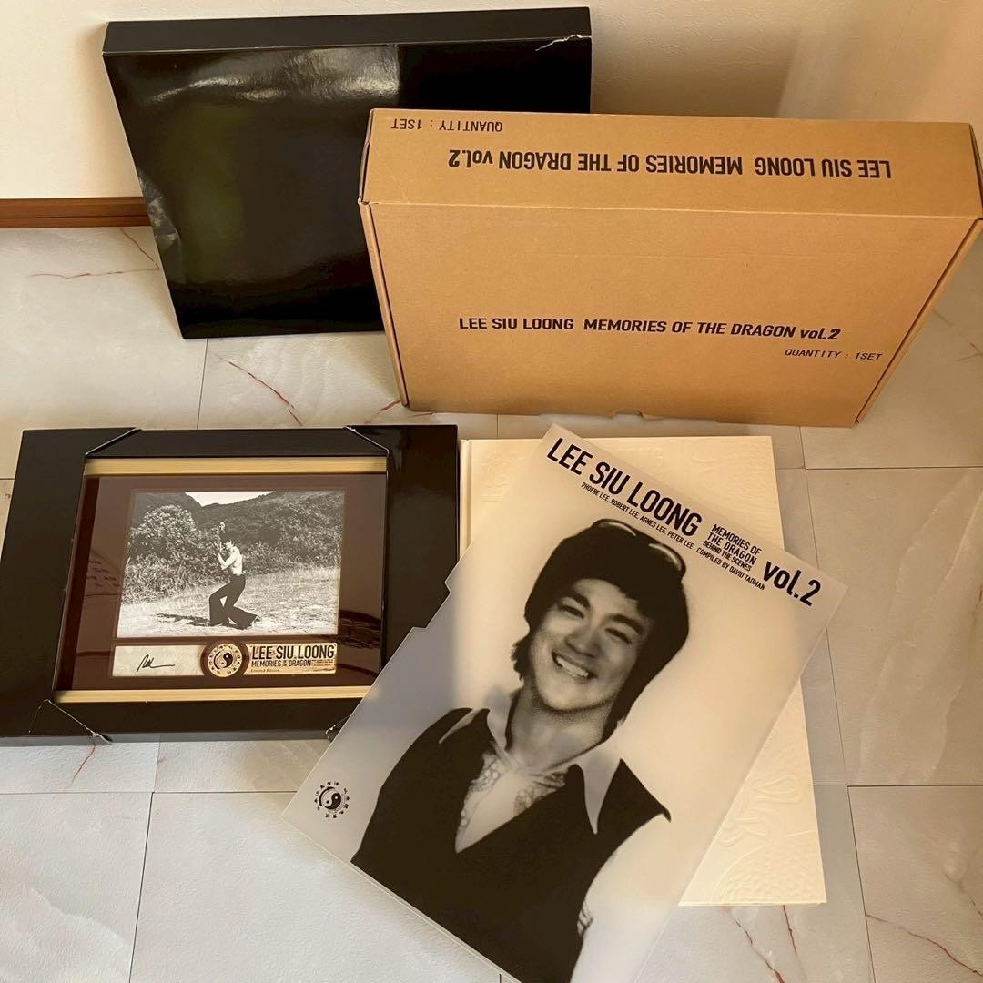 Bruce Lee Photo Collection Memories of the Dragon Vol.2 Limited Edition Signed