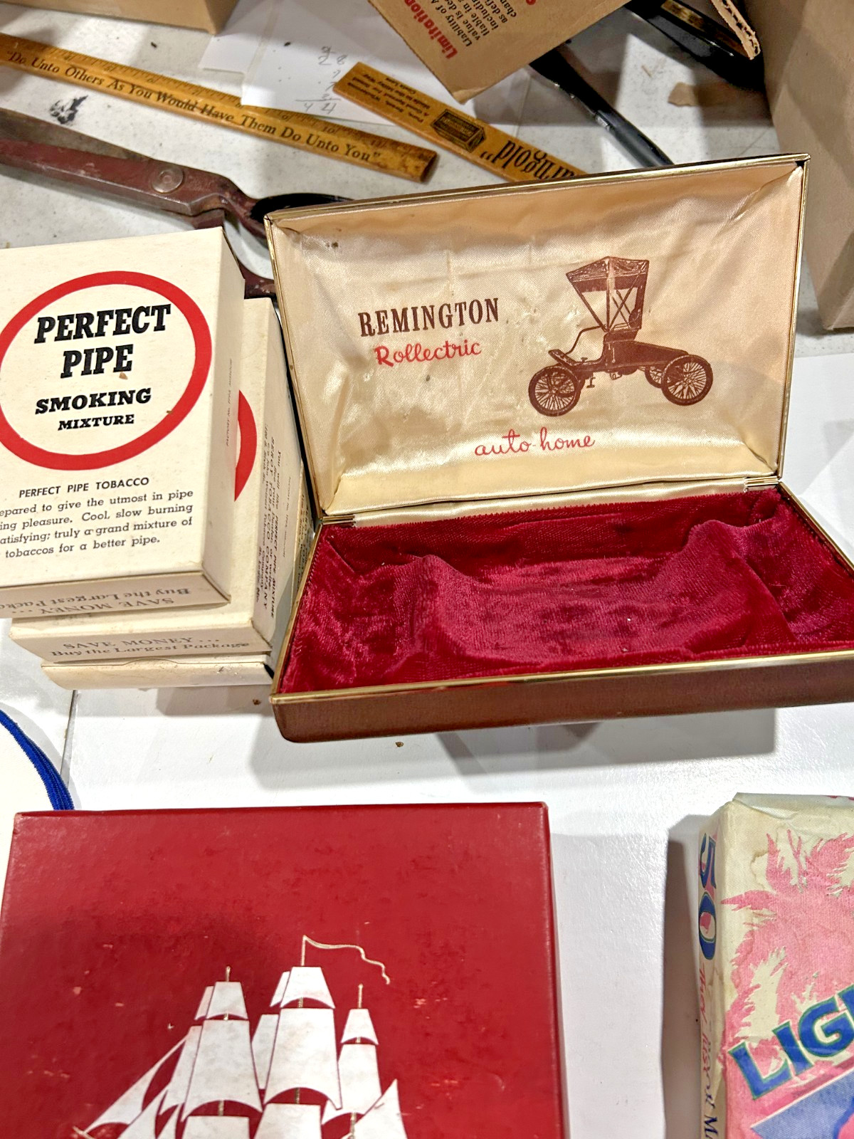 90+ + estate Vintage Junk Drawer lot