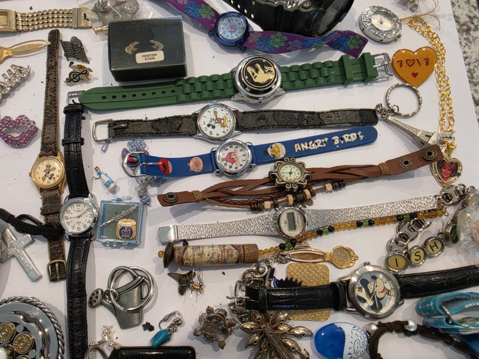 junk drawer lot Vintage To Modern