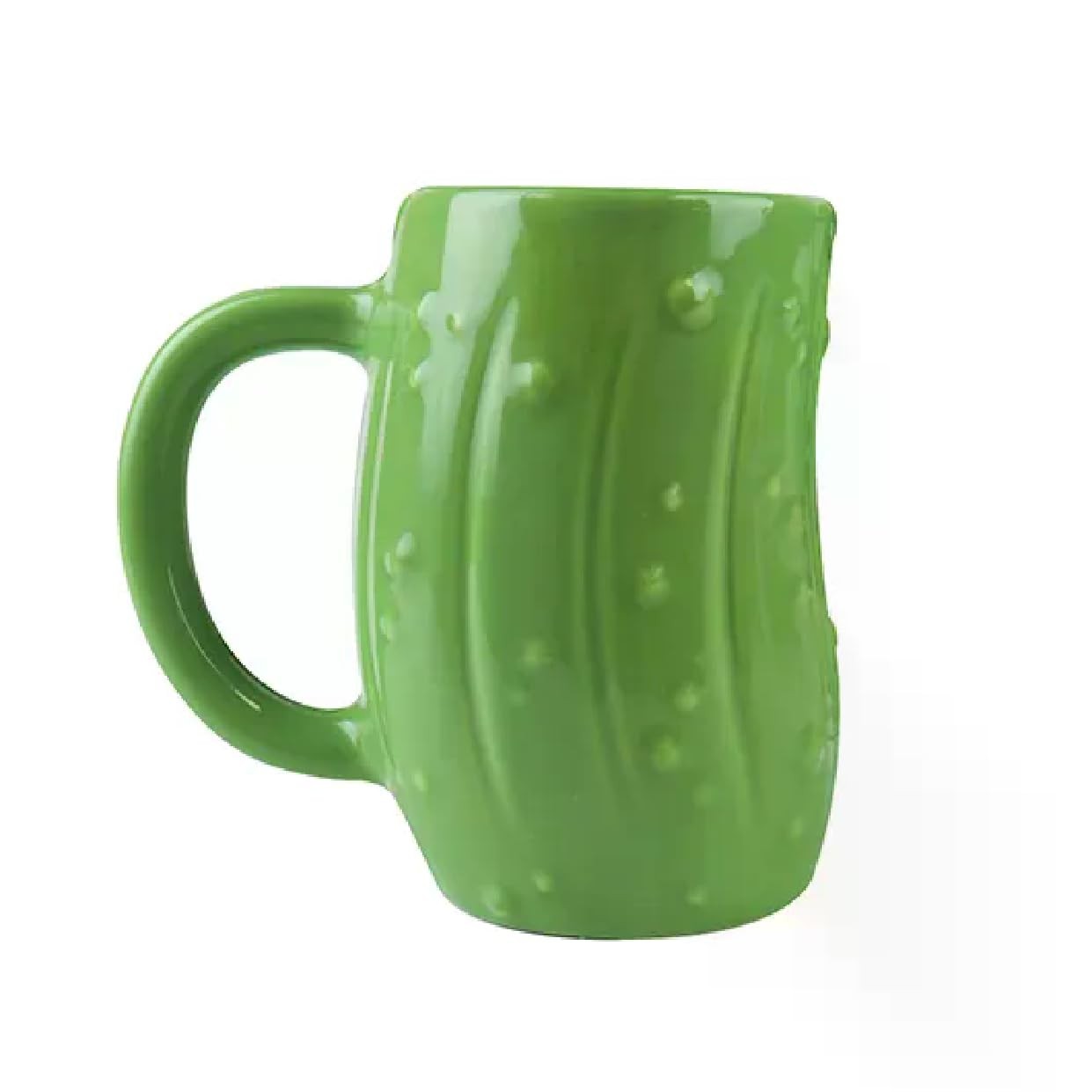 Gift Republic Pickle Mug, Large, Ceramic, Green