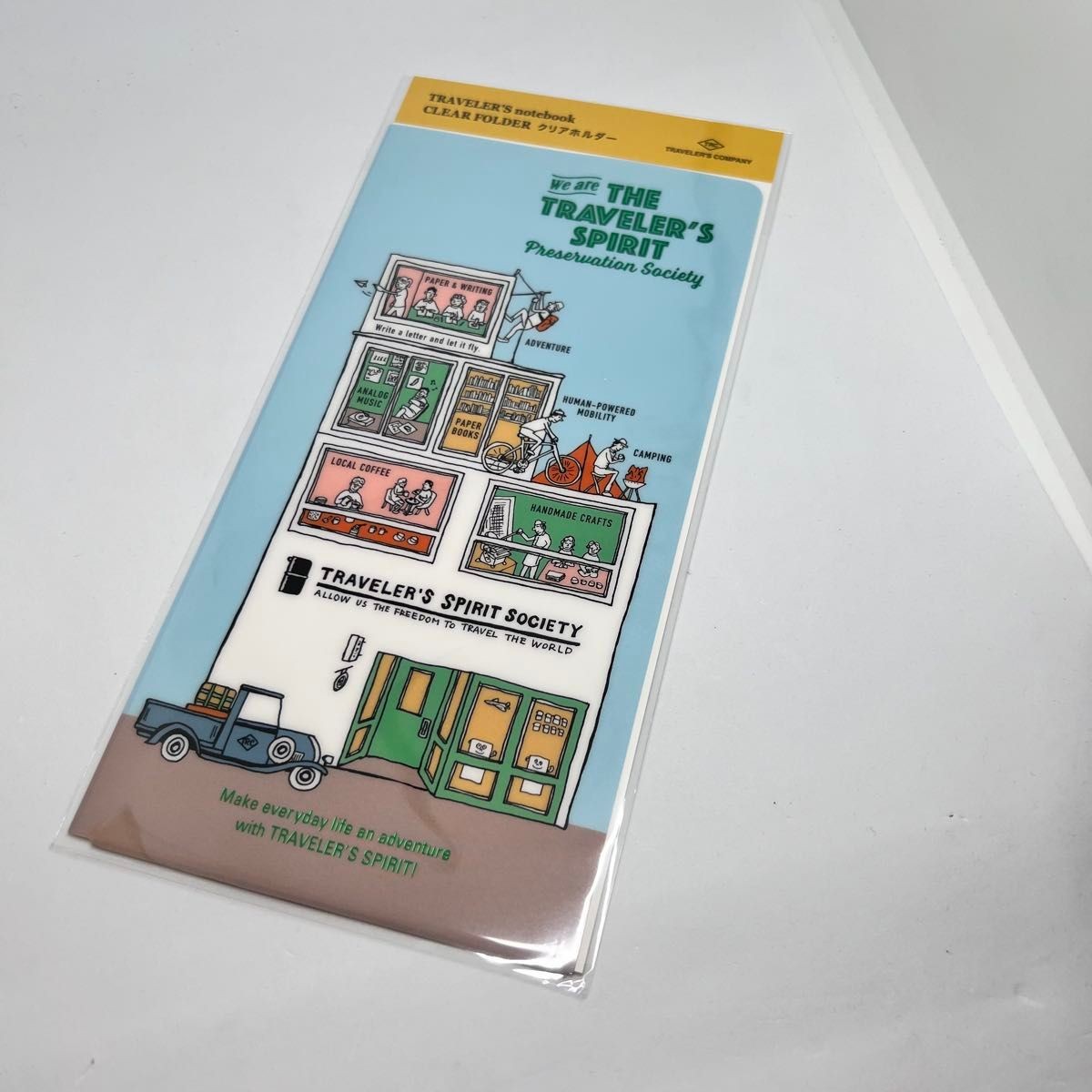 Traveler’s Note Clear Holder Regular Size TRAVELER’S Factory 2026