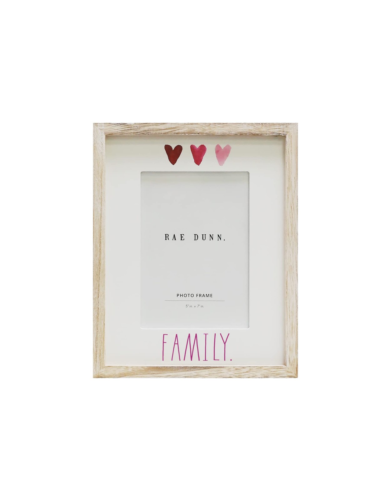 Rae Dunn 5×7 Wood Picture Frame Farmhouse Rustic Family Home Decor